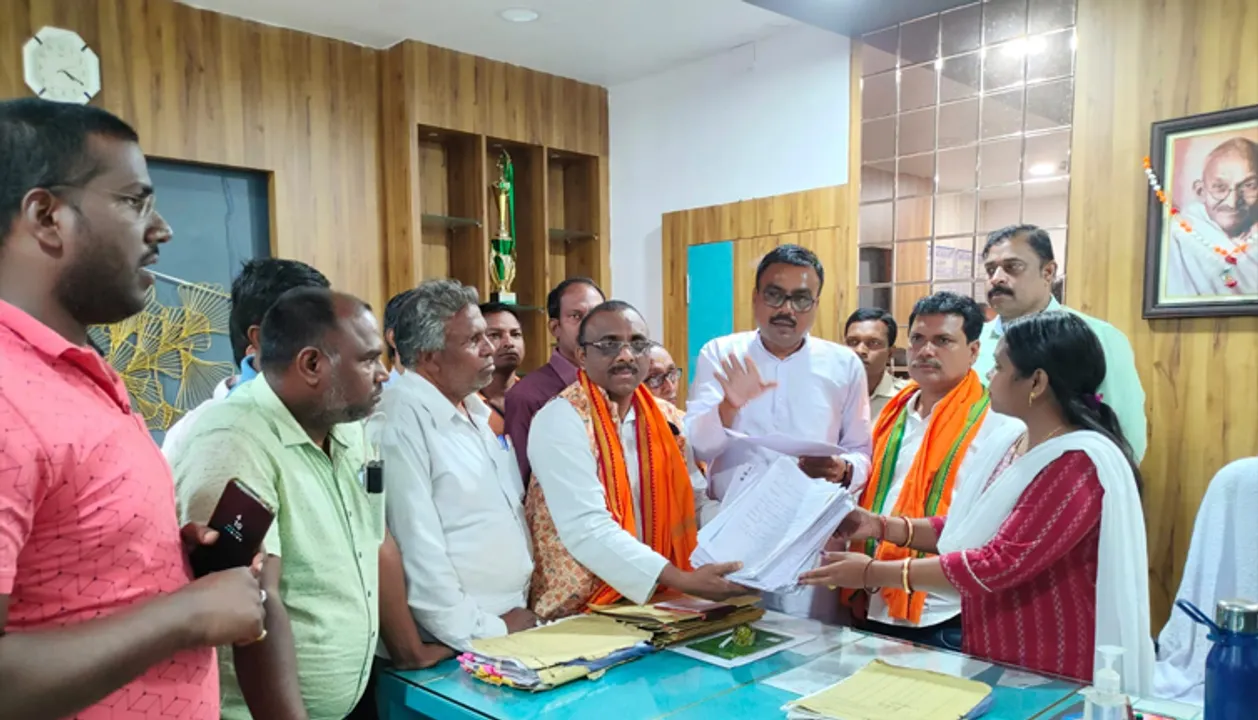  ଚମ୍ପୁଆ ବିଜେପିର ଘେରାଉ