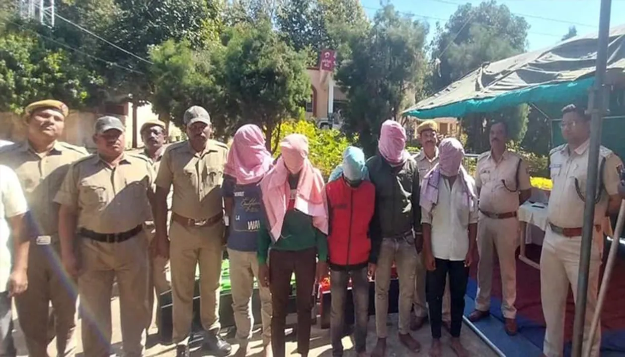  କିଙ୍ଗପିନ୍‌ ସହ ୫ ଅନ୍ତଃଜିଲ୍ଲା ଡକାୟତ ଗିରଫ