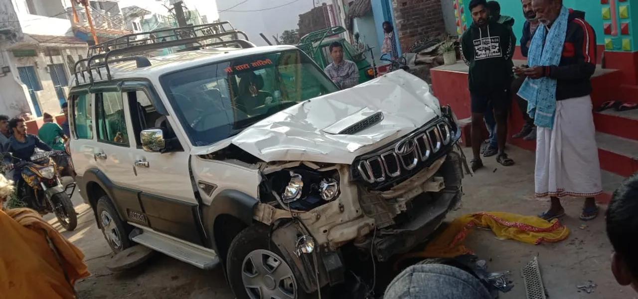  କନ୍ୟାଯାତ୍ରୀର ବାଟବରଣ ବେଳେ ଚଢ଼ିଗଲା ସ୍କର୍ପିଓ; ୩ ମୃତ, ୧୨ ଆହତ