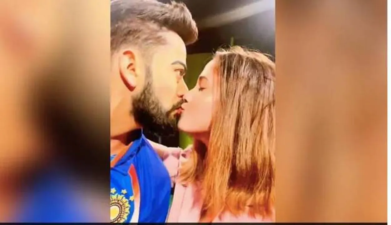  ବିରାଟଙ୍କ ଓଠରେ ଚୁମ୍ବନ ଦେଲେ ଯୁବତୀ: ଭିଡିଓ ଭାଇରାଲ