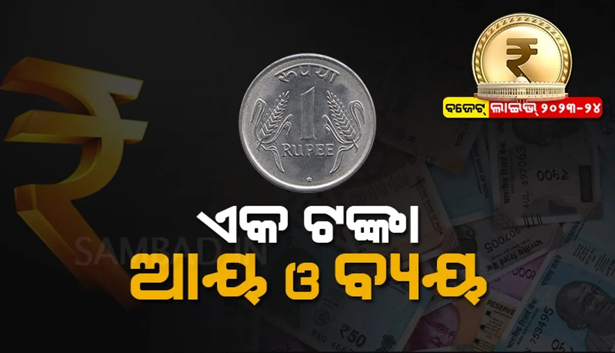  ୪୫ ଲକ୍ଷ କୋଟିର ବଜେଟ୍ : ଜାଣନ୍ତୁ କିଭଳି ୧ଟଙ୍କା ଆୟ ଓ ବ୍ୟୟ ହେବ