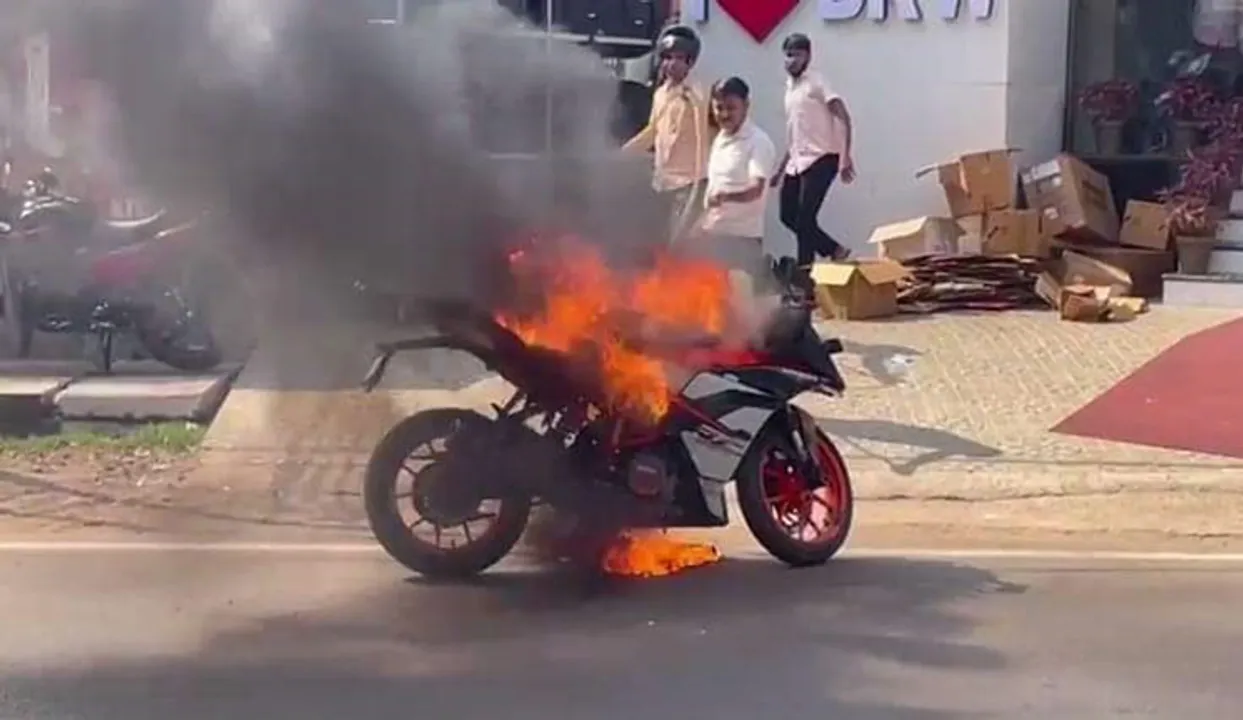  ଜଳିଗଲା କେଟିଏମ୍ ବାଇକ୍