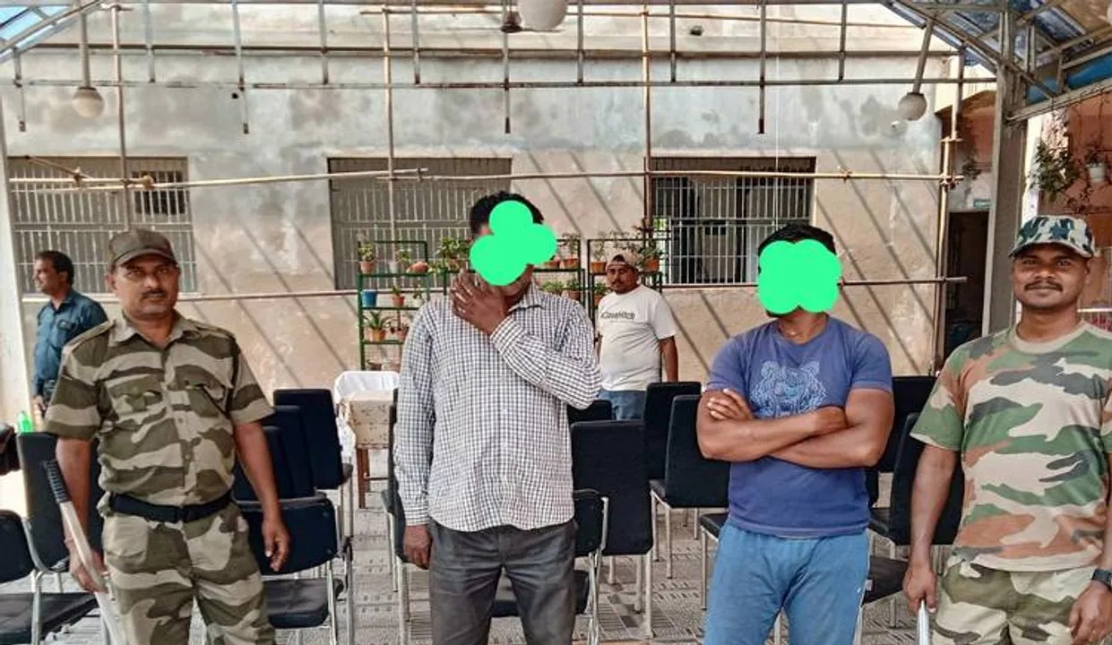  ୨ ଚୋରା କାଠ ବେପାରୀଙ୍କୁ ବାନ୍ଧିଲା ବନ ବିଭାଗ