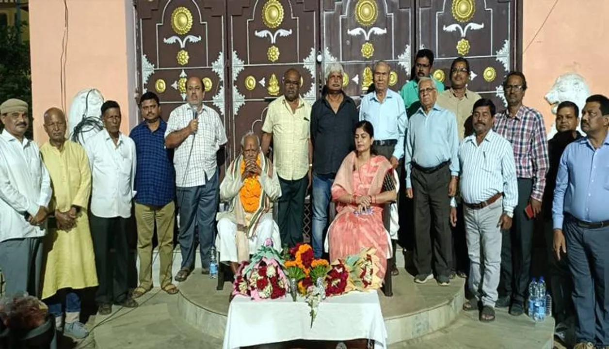  ଜନ୍ମମାଟିରେ ପଦ୍ମଶ୍ରୀ ମାଗୁଣି କୁଅଁରଙ୍କୁ ସମ୍ବର୍ଦ୍ଧନା