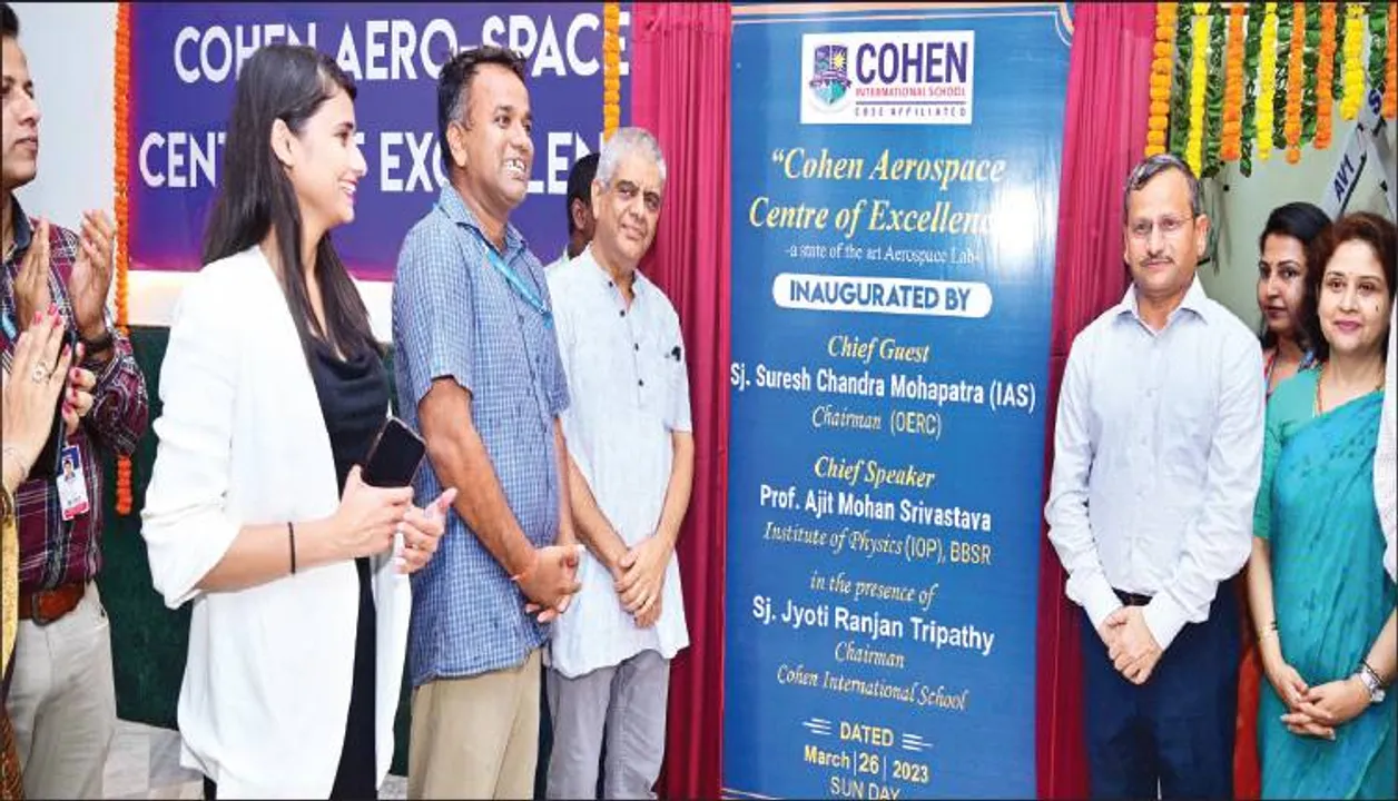  କୋହେନ୍‍ ଇଣ୍ଟରନ୍ୟାସନାଲ୍ ସ୍କୁଲରେ ଏରୋ-ସ୍ପେସ୍‌ ଇଣ୍ଟିଗ୍ରେଟେଡ୍ ପାଠ୍ୟକ୍ରମ ଉଦ୍‌ଘାଟିତ
