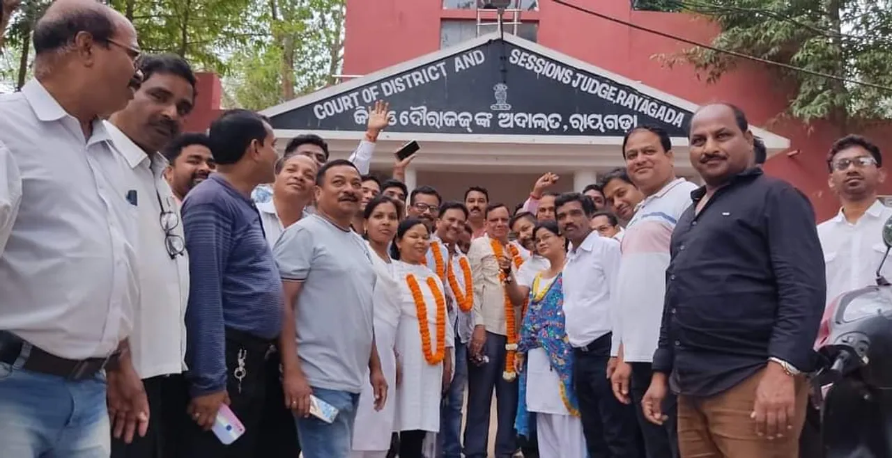  ଦେବୀ ପ୍ରସାଦ ପଟ୍ଟନାୟକ ହେଲେ ରାୟଗଡ଼ା ବାର ଆସୋସିଏସନ ସଭାପତି