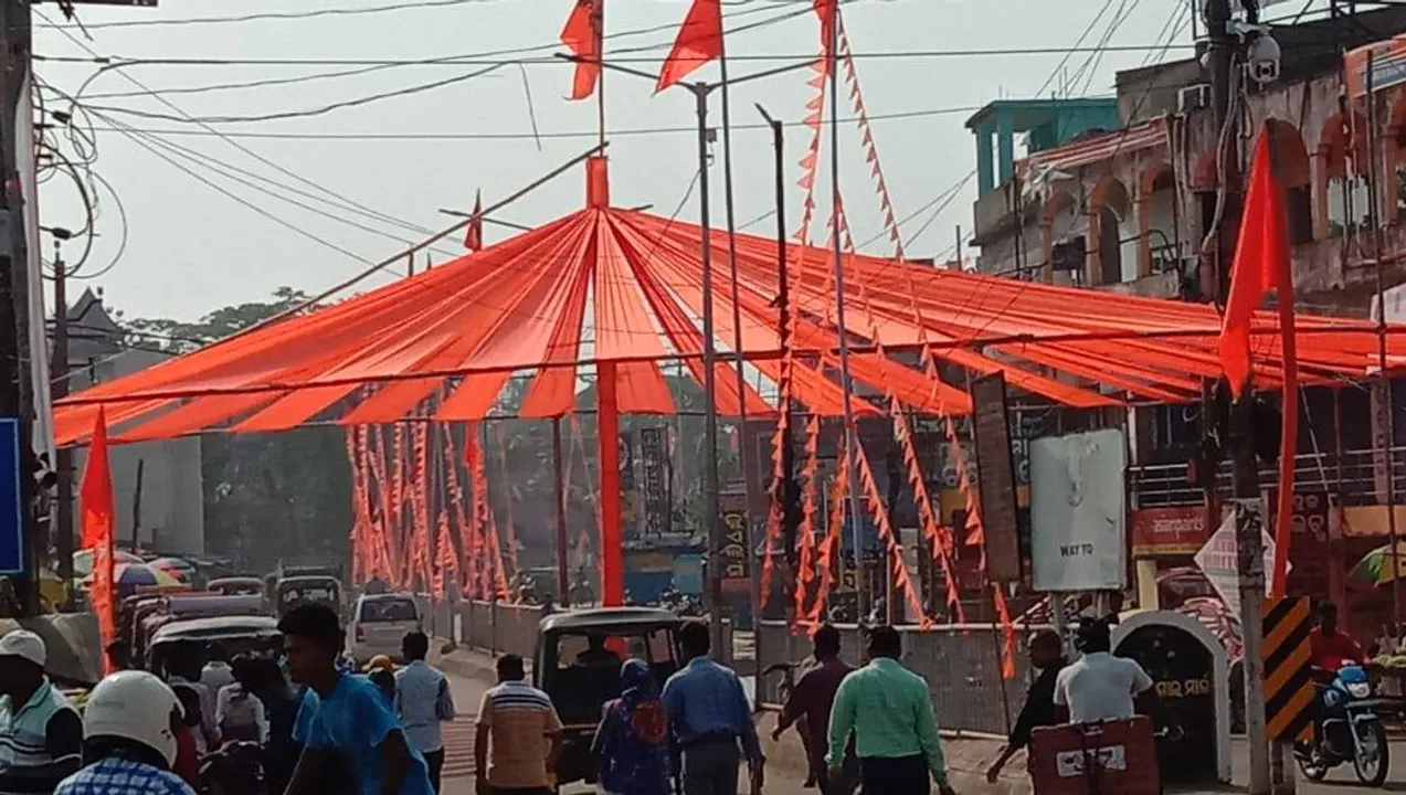  ଭଦ୍ରକ ଶ୍ରୀରାମ ନବମୀ ମହାଯଜ୍ଞ: ଦ୍ବିତୀୟ ଦିନରେ ଅଖଣ୍ଡ ହନୁମାନ ଚାଳିଶା ପାଠ
