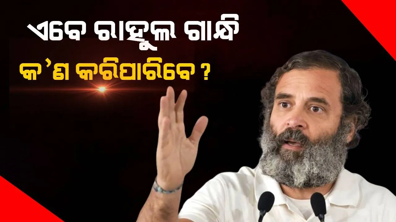  ସାଂସଦ ପଦ ଯିବା ପରେ ରାହୁଲଙ୍କ ପାଖରେ ଏବେ କ’ଣ ଉପାୟ ରହିଛି ?