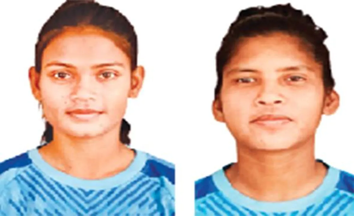  ଭାରତୀୟ ମହିଳା ଫୁଟ୍‌ବଲ ଦଳରେ ମନୀଷା ଓ ଜୁଲି