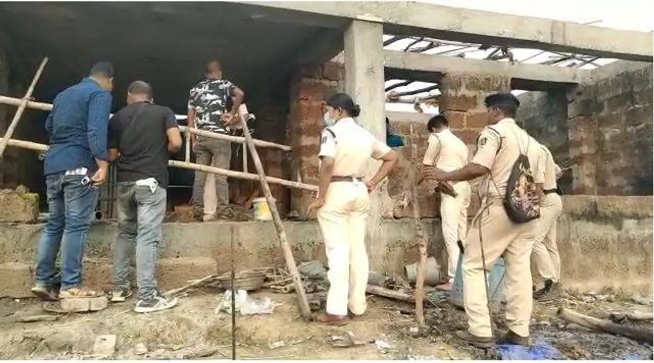  ଭୂଷଣ୍ଡପୁର ବାଣ ବିସ୍ଫୋରଣ ସ୍ଥାନରେ ପହଞ୍ଚିଲା ସାଇଣ୍ଟିଫିକ୍ ଟିମ୍