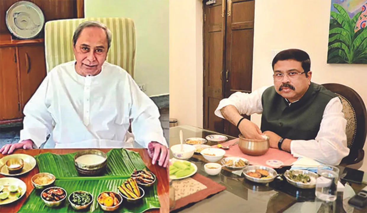  ସଭିଏଁ ପା‌ଳିଲେ ପଖାଳ ଦିବସ: ମହକିଲା ପଖାଳ କଂସା