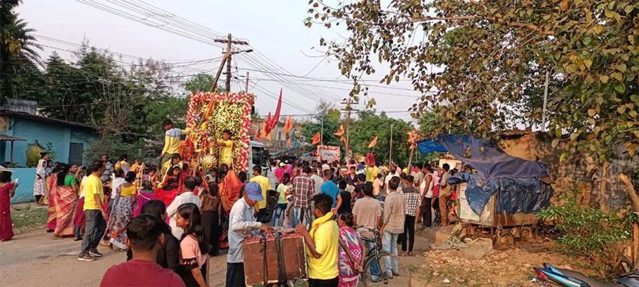  ରାମ ନାମ ଧ୍ବନିରେ ଗୁଞ୍ଜରିତ ହେଲା ସହର, ଆଜି ବାହାରିବ ଆଖଡା ଶୋଭାଯାତ୍ରା