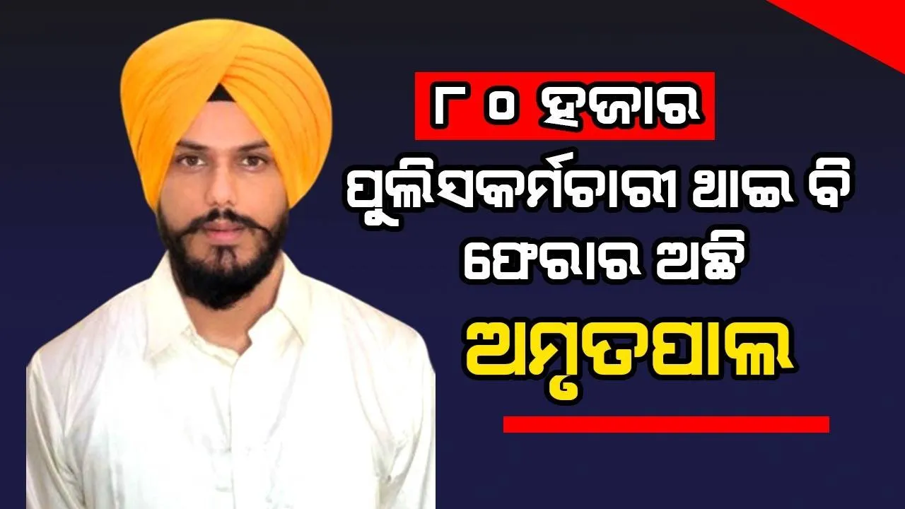  ପଞ୍ଜାବ ସରକାରଙ୍କୁ ହାଇକୋର୍ଟଙ୍କ ପ୍ରଶ୍ନ? ଅମୃତପାଲକୁ ଛାଡ଼ି ସମସ୍ତେ ଗିରଫ ହେଲେ, ୮୦ହଜାର ପୁଲିସ କରୁଥିଲେ କ’ଣ