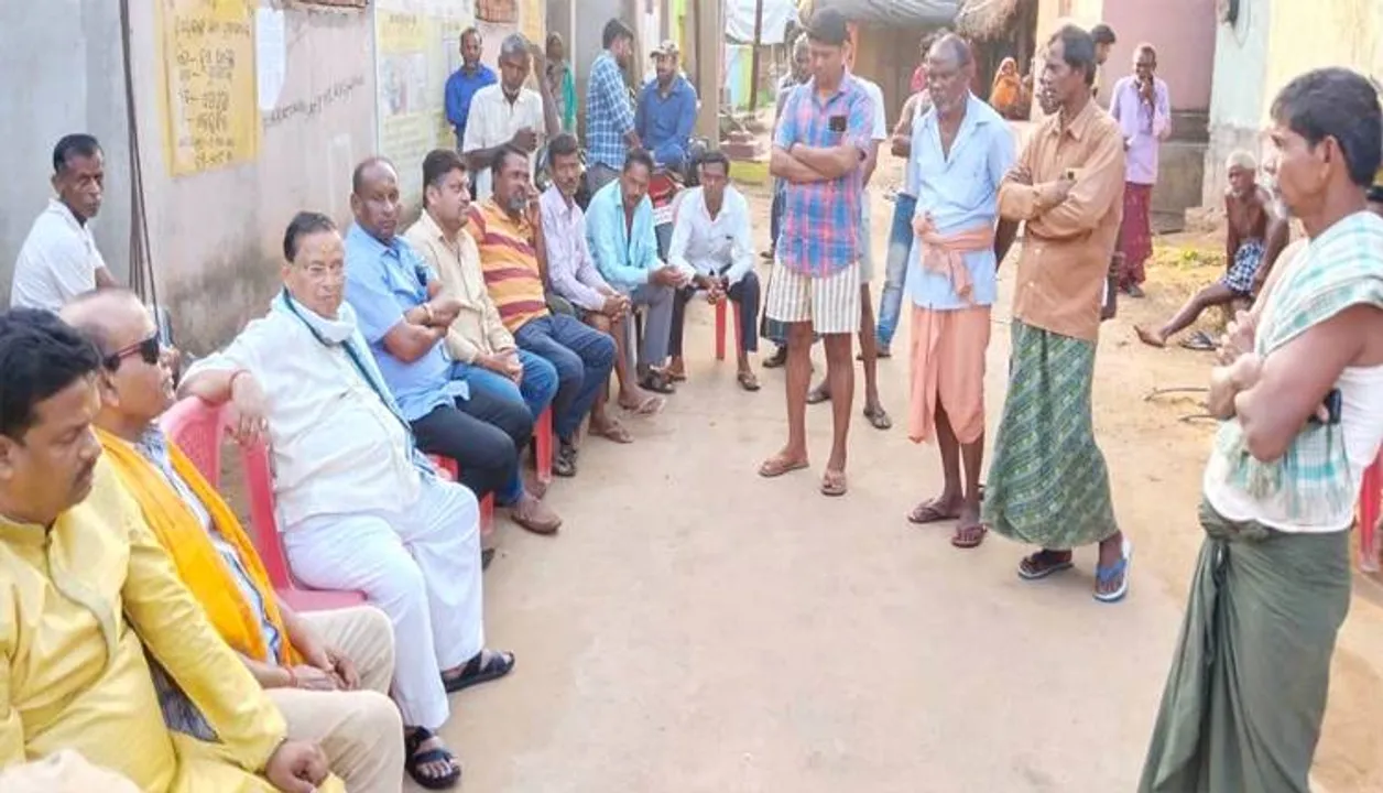  ଶାଳଦେଈ ହତ୍ୟାକାଣ୍ଡ: ମୃତକଙ୍କ ପରିବାରକୁ ଭେଟିଲେ ନିରଞ୍ଜନ ପଟ୍ଟନାୟକ
