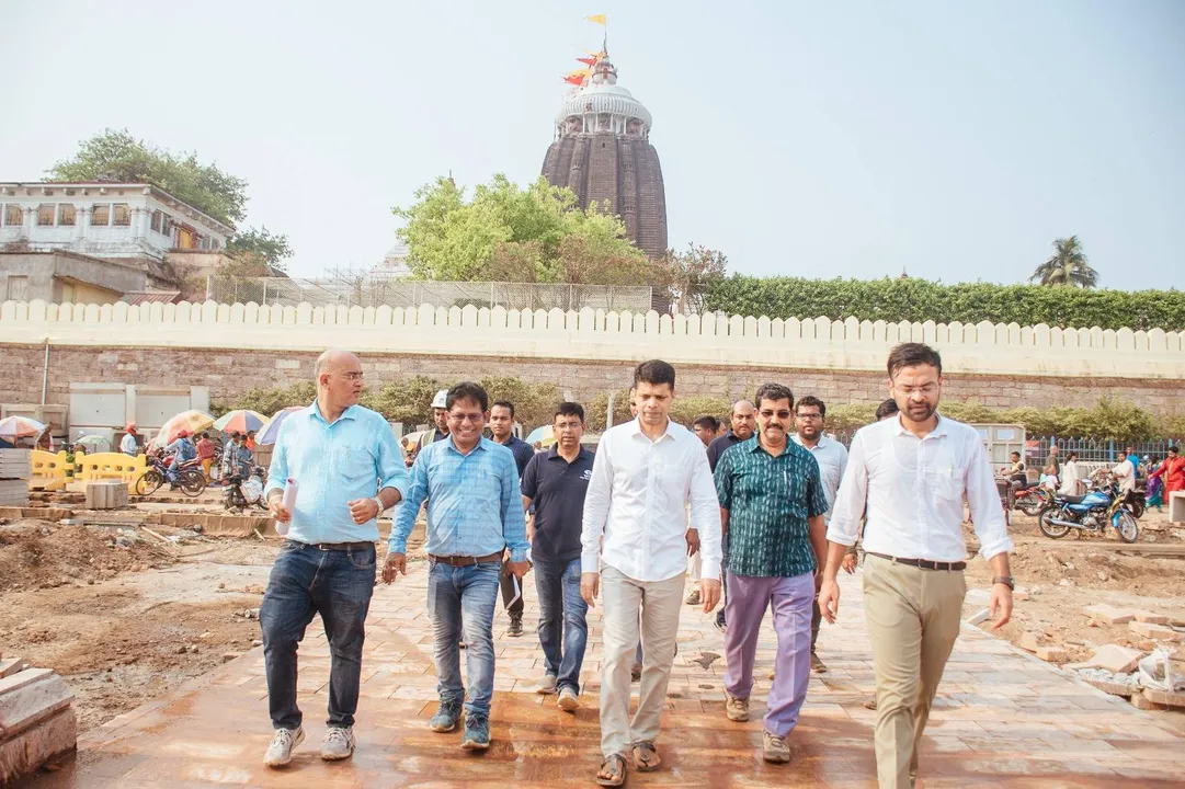  ପୁରୀରେ ଶ୍ରୀସେତୁ ଓ ବାସେଳିସାହି ଧର୍ମଶାଳା ଓ ସମଙ୍ଗ ପାର୍କିଙ୍ଗ କାମର ଅଗ୍ରଗତି ସମୀକ୍ଷା କଲେ ୫-ଟି ସଚିବ