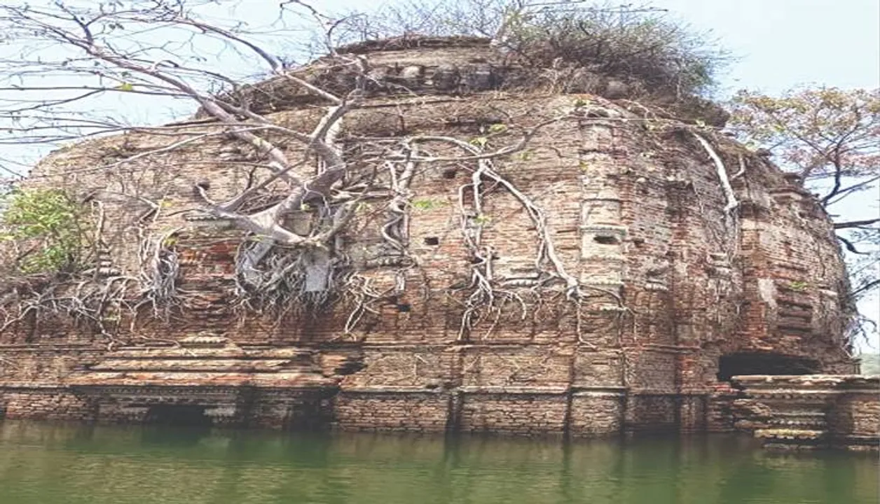  ଘୋଡ଼ାହାଡ଼ ଡ୍ୟାମ୍‌ ଗର୍ଭରେ ଲୀନ ପୁରାତନ ଜଗନ୍ନାଥ ମନ୍ଦିର ଦିଶିଲା