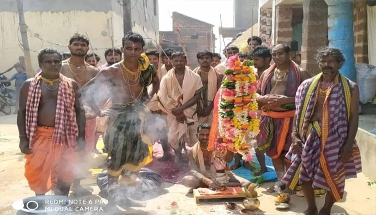  ମା’ ଅଁଳେଇ ପୀଠରେ ପ୍ରସିଦ୍ଧ ଦଣ୍ଡଯାତ୍ରା ଆରମ୍ଭ