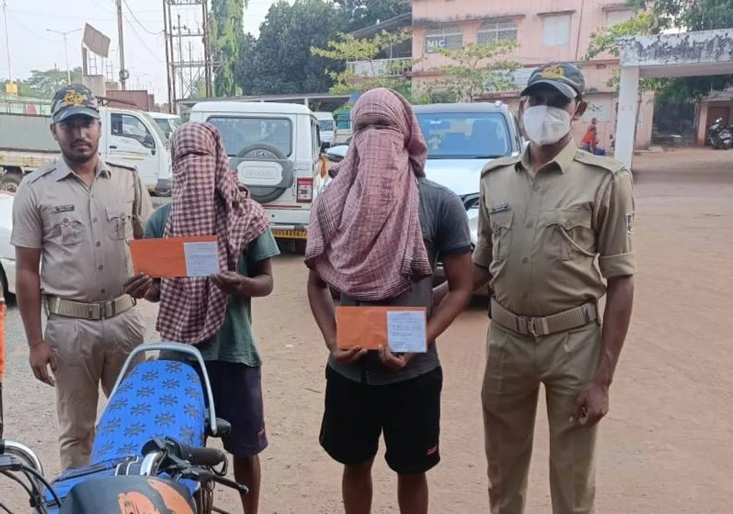  ୩ଲକ୍ଷ ଟଙ୍କାର ବ୍ରାଉନସୁଗାର ଜବତ, ଦୁଇ ଗିରଫ