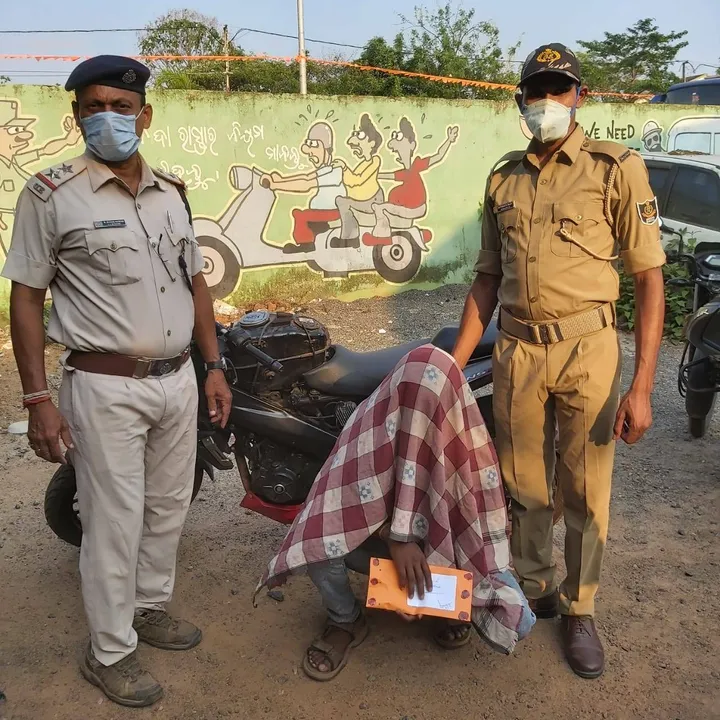  ୫ଲକ୍ଷ ଟଙ୍କାର ବ୍ରାଉନସୁଗାର ଜବତ, ଜଣେ ଗିରଫ