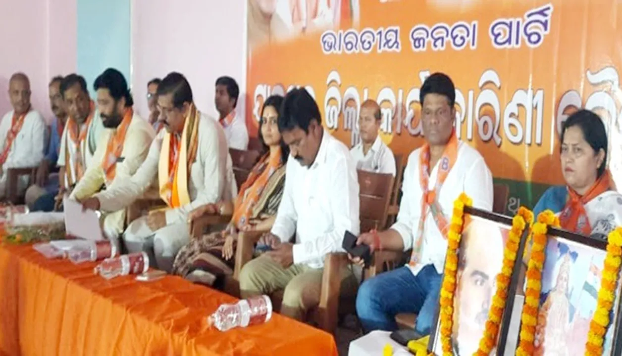  ଓଳାଶୁଣୀରେ ଜିଲ୍ଲା ବିଜେପି କାର୍ଯ୍ୟକାରିଣୀ