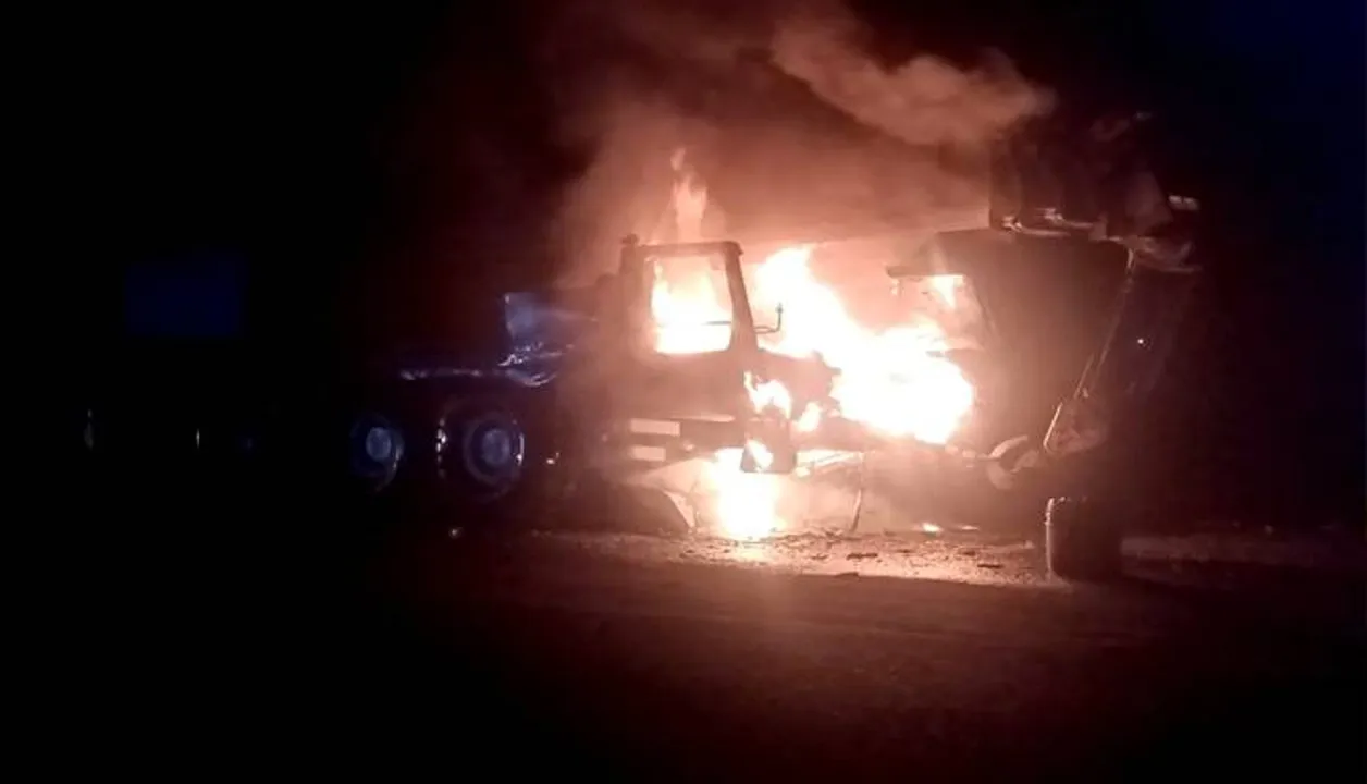  ଜଳିଗଲା କ୍ରେନ୍‌