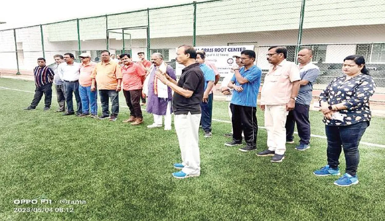  ଭୁବନେଶ୍ବରରେ ତୃଣମୂଳସ୍ତରୀୟ ଫୁଟ୍‌ବଲ ଶିବିର ଉଦ୍‌ଘାଟିତ