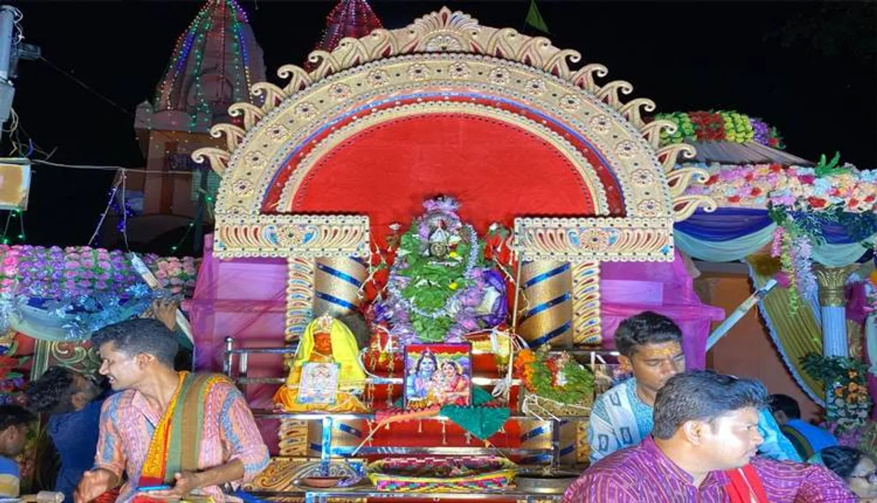  ବରଗଡ଼ ଶୀତଳଷଷ୍ଠୀ: ବରାତିରେ ଗୌରୀଶଙ୍କର ବାବା
