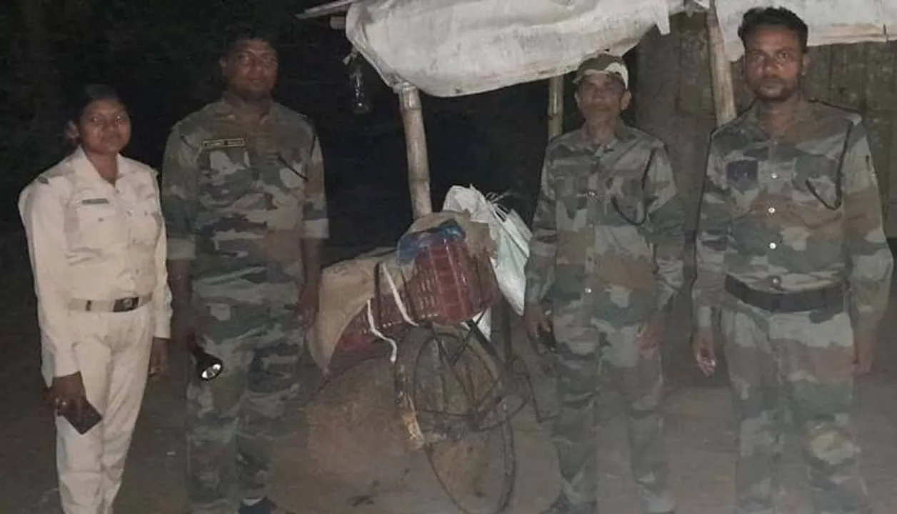  ସାଇକଲ ସହ ବାର୍‌ହା ମାଂସ ଜବତ