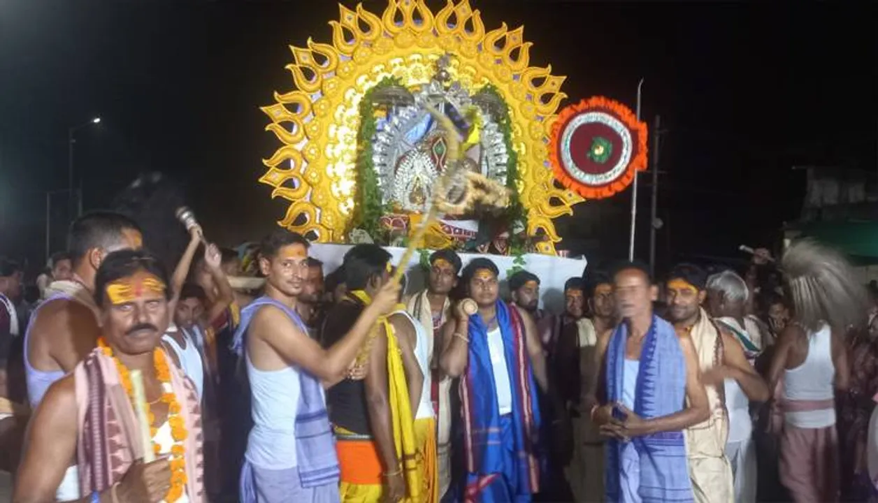  ମାତା ପାର୍ବତୀଙ୍କ ଶ୍ବଶୁରାଳୟ ଆଗମନ