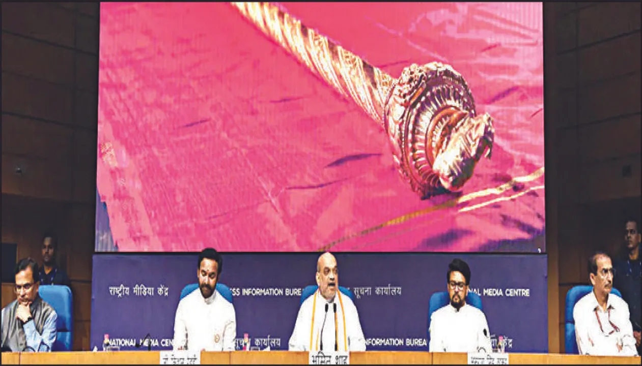 ‘ସେଙ୍ଗୋଲ’ ବିବାଦ ନେଇ କଂଗ୍ରେସକୁ ଘେରିଲେ ଅମିତ ଶାହ: ଭାରତୀୟ ସଂସ୍କୃତି ପ୍ରତି କଂଗ୍ରେସର ଏତେ ଘୃଣା କାହିଁକି?
