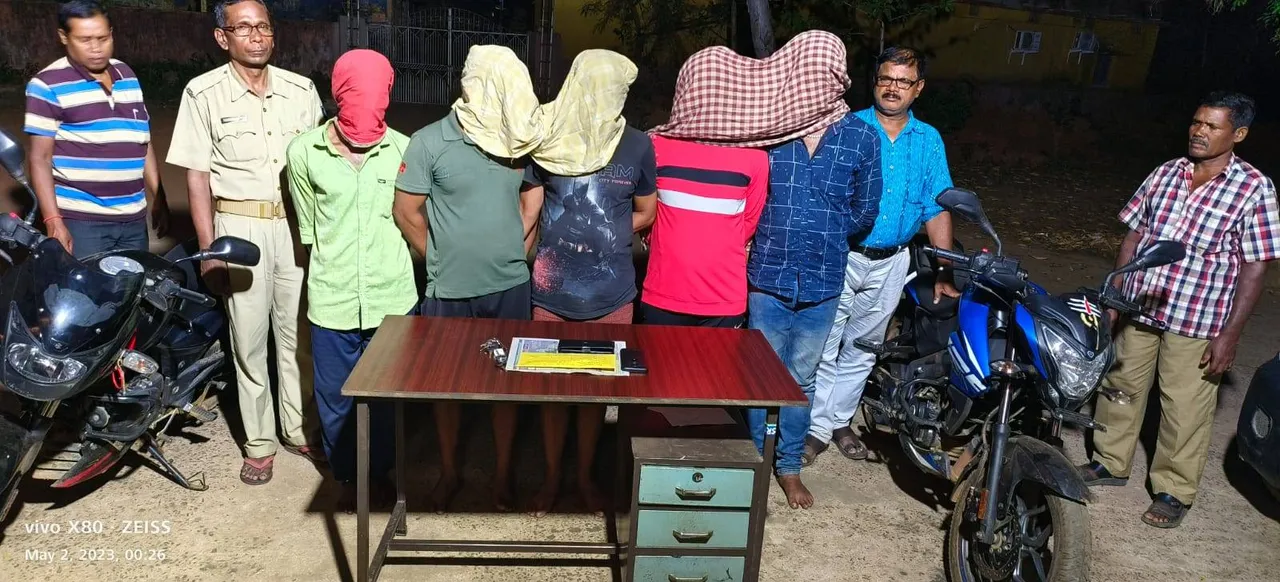  ଦେଢ଼ ଲକ୍ଷ ଟଙ୍କାର ବ୍ରାଉନସୁଗାର ଜବତ, ୫ ଗିରଫ