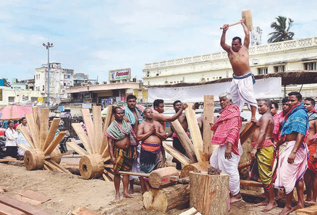  ରଥଖଳା ଚଳଚଞ୍ଚଳ: ତିନି ରଥର ଶିଙ୍ଗଡ଼ା ବାଡ଼ିଆ ଅନୁକୂଳ