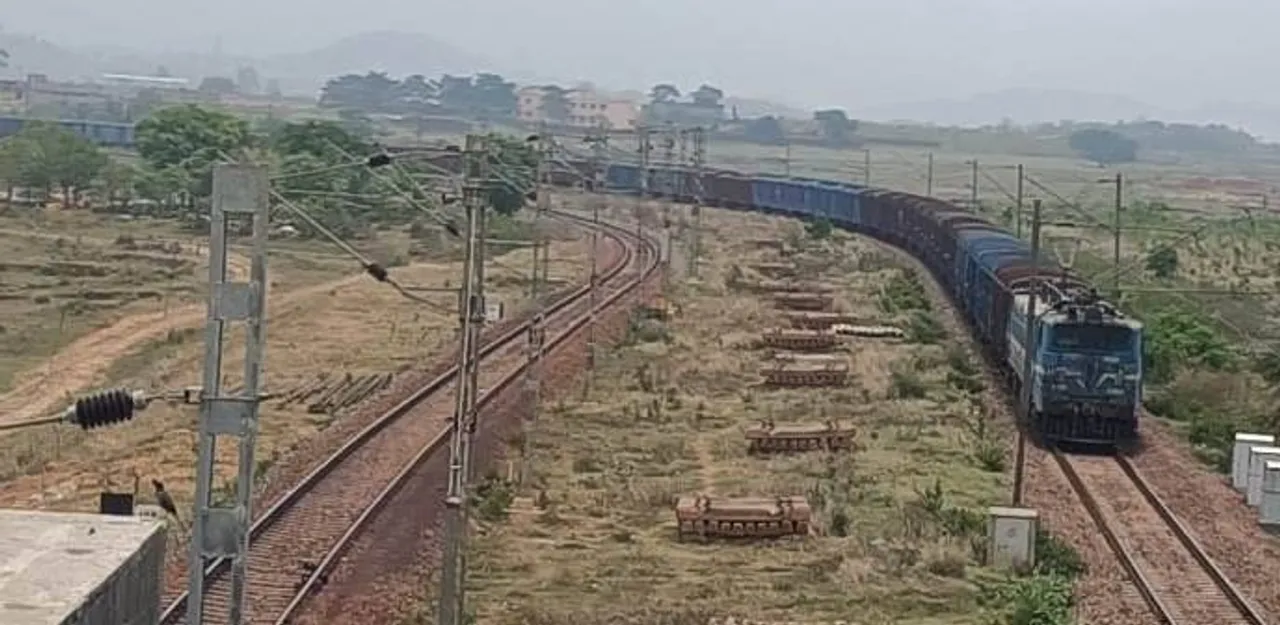  କେକେ ଲାଇନ ଦୋହରୀକରଣର ୨୫୯ କିଲୋମିଟର ୫୮ ପ୍ରତିଶତ କାମ ସରିଲା
