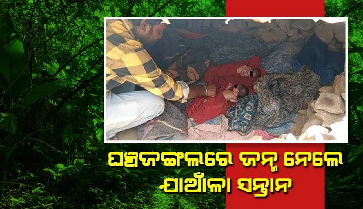  ପାହାଡ଼ ଉପରେ ଯାଆଁଳା ସନ୍ତାନକୁ ଜନ୍ମ ଦେଇ ଉପବାସରେ ତିନିଦିନ ଥିଲେ ପ୍ରସୂତି