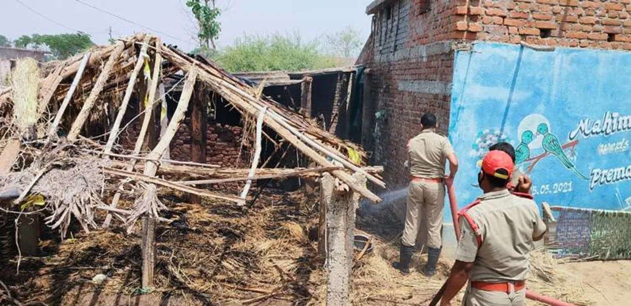  ମେଣ୍ଡାମାଳରେ ଛେଳିଗୁହାଳ ଜଳିଗଲା