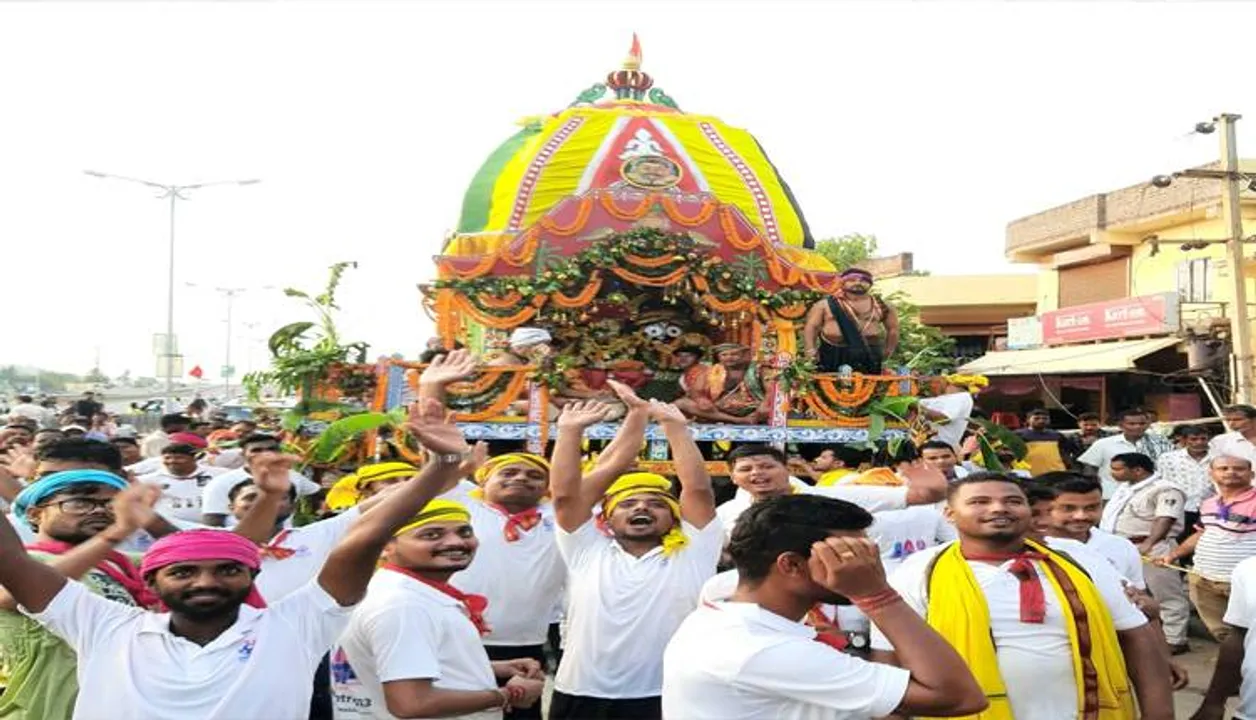  ଯାଜପୁର: ଧର୍ମଶାଳାରେ ରଥଯାତ୍ରା
