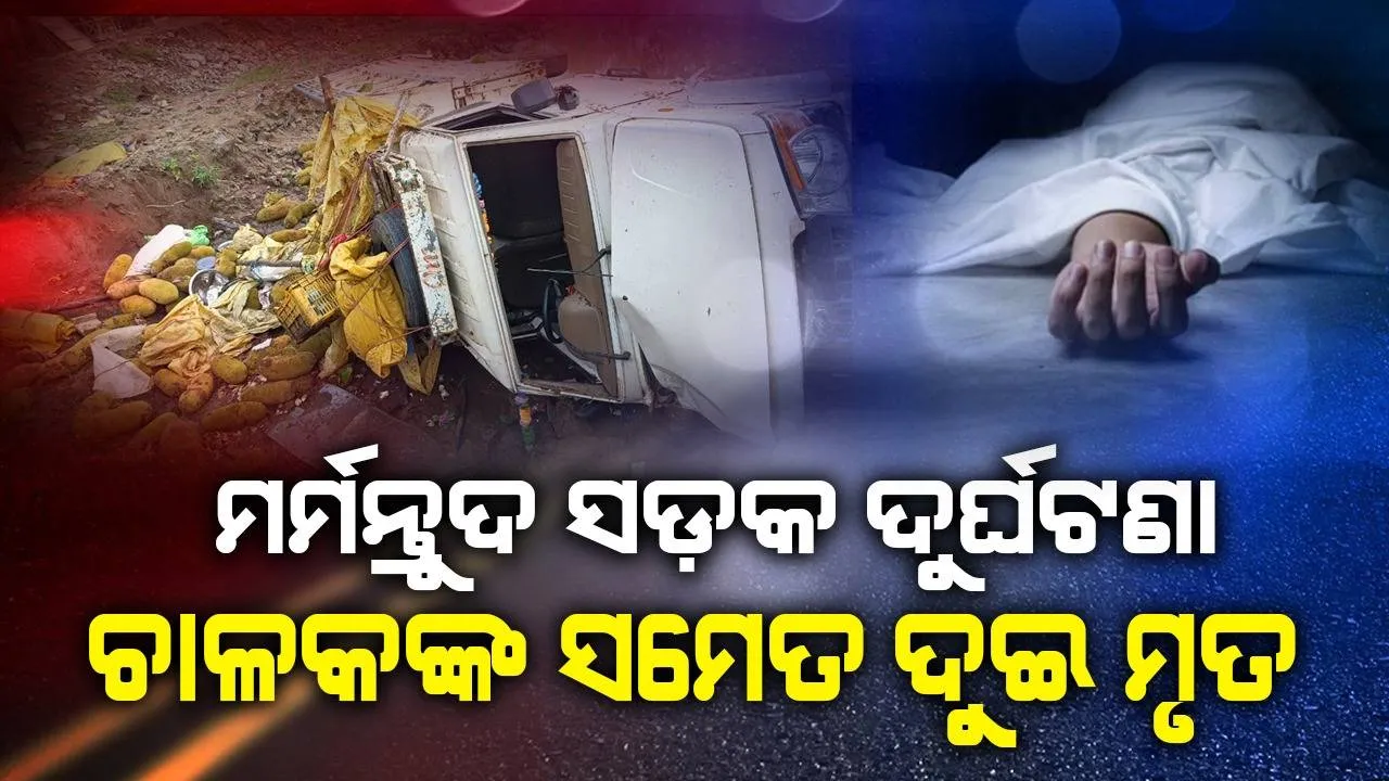  ସାପ୍ତାହିକ ବଜାରକୁ ଆସୁଥିବା ବେଳେ ଢୁଲୁ ଘାଟିରେ ଓଲଟିଲା ପିକଅପ୍, ଚାଲିଗଲା ଦୁଇ ଜୀବନ, ୧୧ ଗୁରୁତର