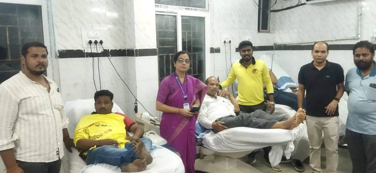  ‘ସମ୍ବାଦ’-‘ଆମ ଓଡ଼ିଶା' ଓ “ଜୟ ଜଗନ୍ନାଥ ସେବା ସମିତି ଟ୍ରଷ୍ଟ’ ପକ୍ଷରୁ ରକ୍ତ ସଂଗ୍ରହ ଅଭିଯାନ