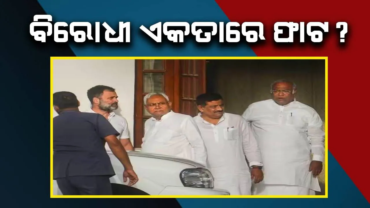 ନୀତୀଶଙ୍କ ବିଜେପି ବିରୋଧୀ ବୈଠକ: ସାମିଲ ହେବାକୁ ରାଜି ହେଲା କଂଗ୍ରେସ, କିନ୍ତୁ.....