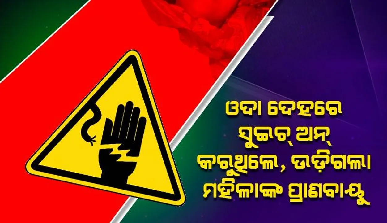  ସ୍ନାନ ସାରି ଘର ଭିତରକୁ ପଶିଲେ ମହିଳା, ସୁଇଚ୍ ଅନ୍ କରୁକରୁ ଚାଲିଗଲା ଜୀବନ