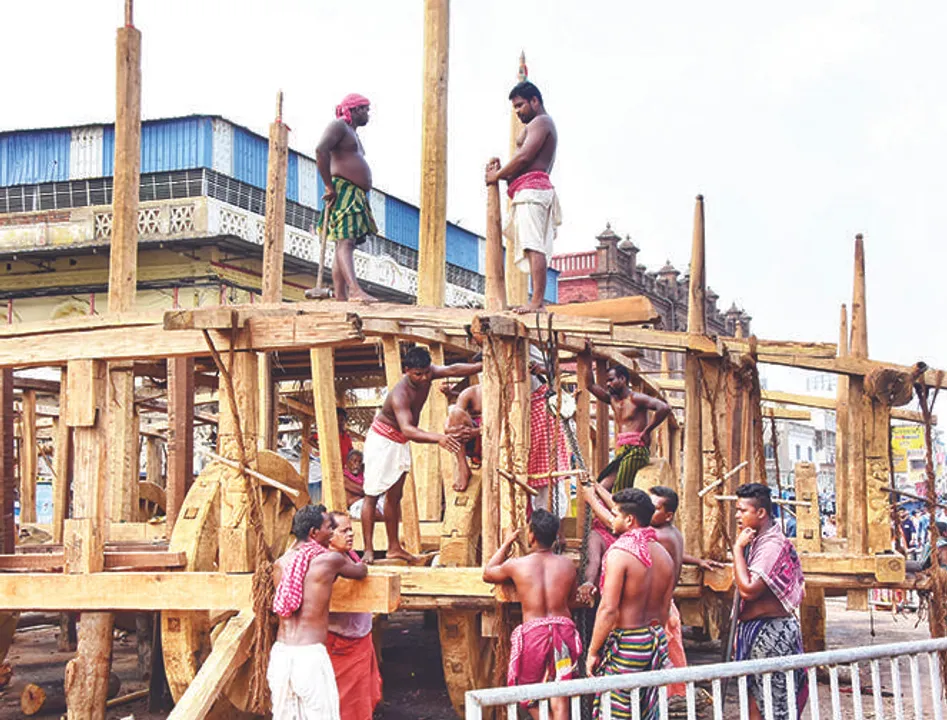  ରଥଖଳା ଚଳଚଞ୍ଚଳ: ତିନି ରଥରେ ୪୪ଟି ଯୋଖା ସଂଯୋଗ ହେଲା