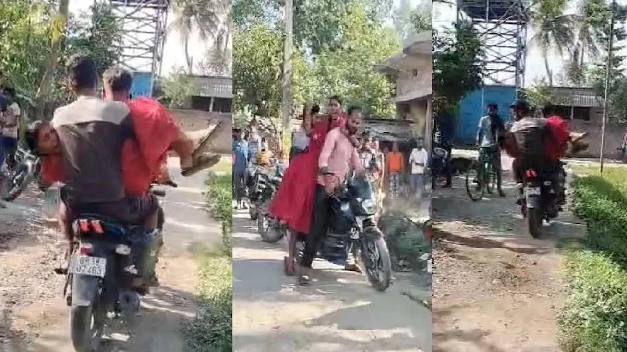  ଅଜାତିରେ ବିବାହ କରିବାରୁ ଭଉଣୀକୁ ବାଇକରେ ଉଠାଇ ନେଲେ ଭାଇ