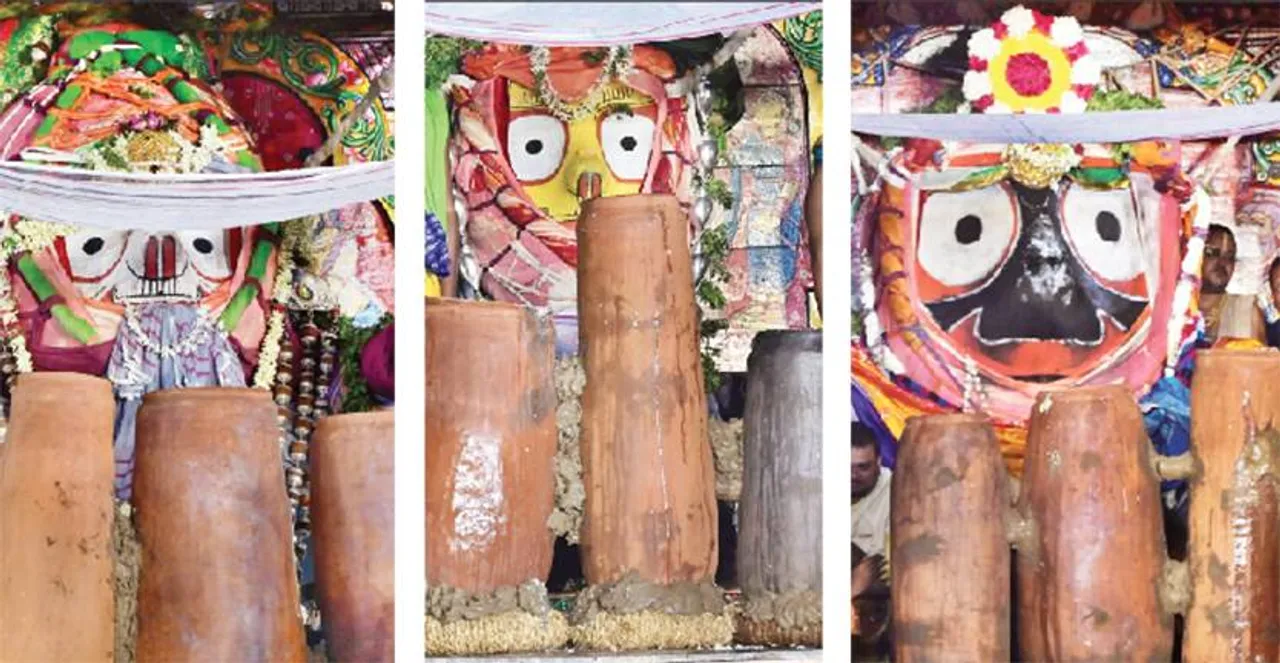  ଶ୍ରୀବିଗ୍ରହଙ୍କୁ ଲାଗିହେଲା ଅଧରପଣା