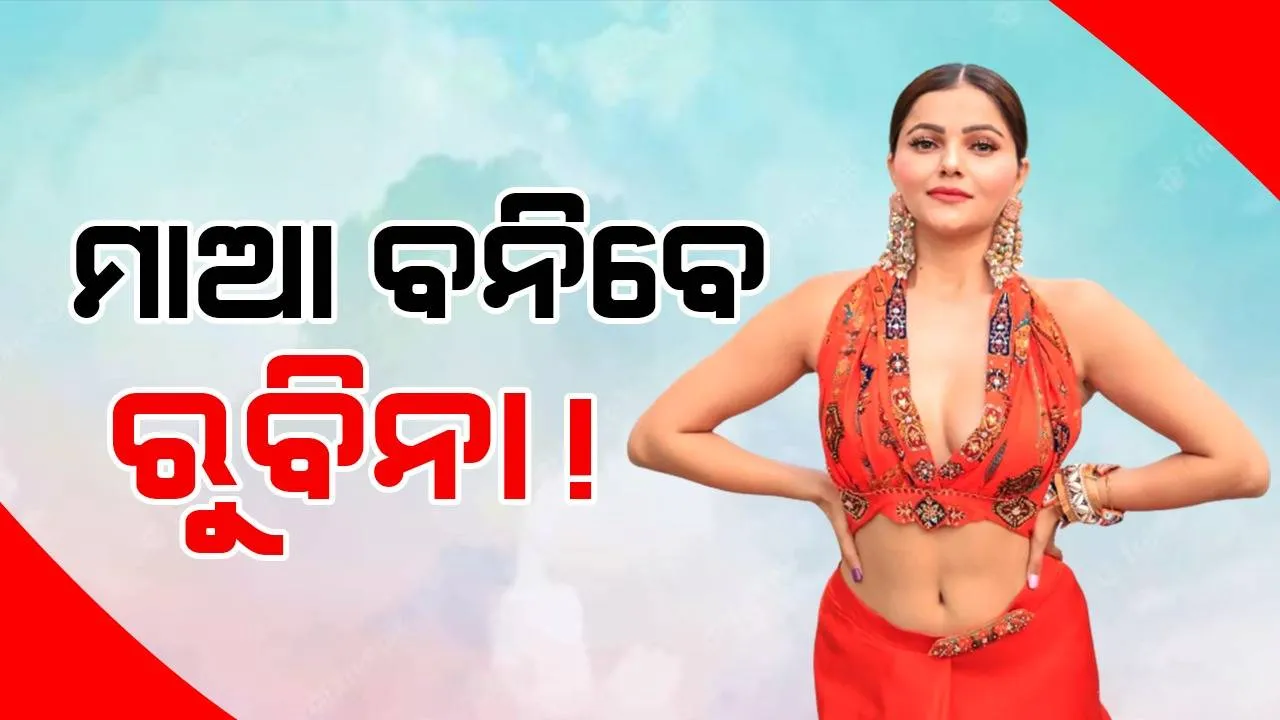  ଭିଡିଓ ଦେଖି ଅନୁମାନ ଲଗାଇଲେ ପ୍ରଶଂସକ, ମାଆ ବନିବେ କି ବିଗ୍‌ବସ୍‌ ଫେମ୍‌ ରୁବିନା?