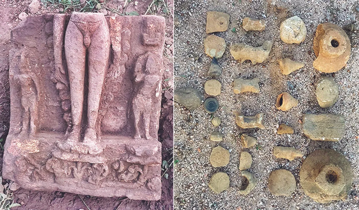  ଡେଲାଙ୍ଗରୁ ମିଳିଲା ଭଗ୍ନ ମନ୍ଦିର ଅବଶେଷ: ୧୨୦୦ ବର୍ଷର ଭଗ୍ନ ଜୈନ ମୂର୍ତ୍ତି ଉଦ୍ଧାର