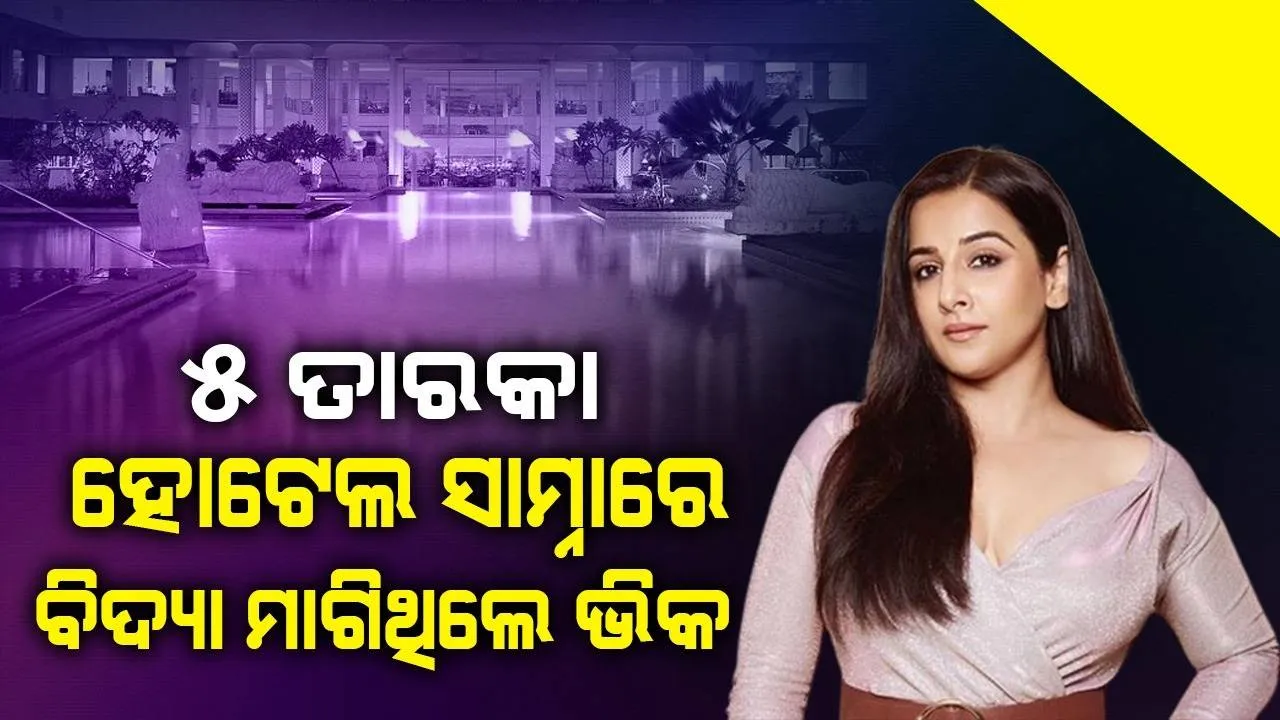  ‘ଏହି କାରଣରୁ ମୋତେ ୫ ତାରକା ହୋଟେଲରେ ଭିକ ମାଗିବାକୁ ପଡ଼ିଥିଲା’: ବିଦ୍ୟା