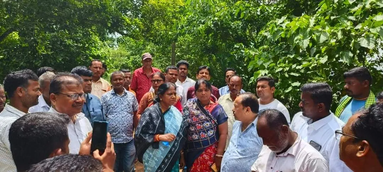  ଯାଜପୁରରେ ବନ୍ୟାଞ୍ଚଳ ପରିଦର୍ଶନ କଲେ ରାଜସ୍ବ ମନ୍ତ୍ରୀ
