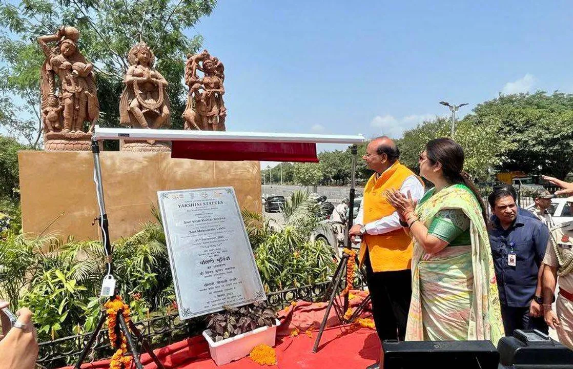  ଜି-୨୦ ସମ୍ମିଳନୀ: ଅତିଥିମାନଙ୍କୁ ସ୍ବାଗତ କରୁଛି ବିଶିଷ୍ଟ ସ୍ଥପତି ସୁର୍ଦଶନ ସାହୁଙ୍କ ସ୍ଥାପତ୍ୟ କଳା