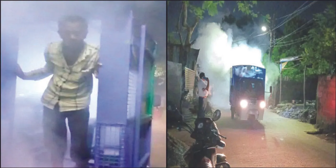  ନୂଆ ଫଗିଙ୍ଗ୍‌ ମେସିନ୍‌ ଅଚଳ ପ୍ରସଙ୍ଗ: ମଶାଧୂଆଁରେ କର୍ମଚାରୀ ଅଣନିଶ୍ବାସୀ