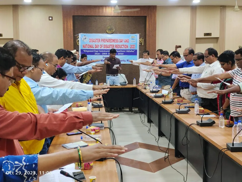  ବିପର୍ଯ୍ୟୟ ପ୍ରସ୍ତୁତି ଦିବସ: ମହାବାତ୍ୟା କଥା ମନେ ପକାଇଲେ, ସୁରକ୍ଷିତ ଭବିଷ୍ୟତ ପାଇଁ ଶପଥ ନେଲେ